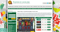 Desktop Screenshot of casinos-en-ligne.org