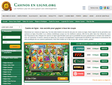 Tablet Screenshot of casinos-en-ligne.org